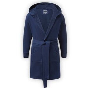 DudeRobe Robe Hooded Bathrobe Navy L/XL New With Tags